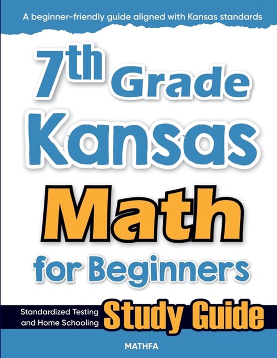 7th Grade Kansas Math for Beginners - cover