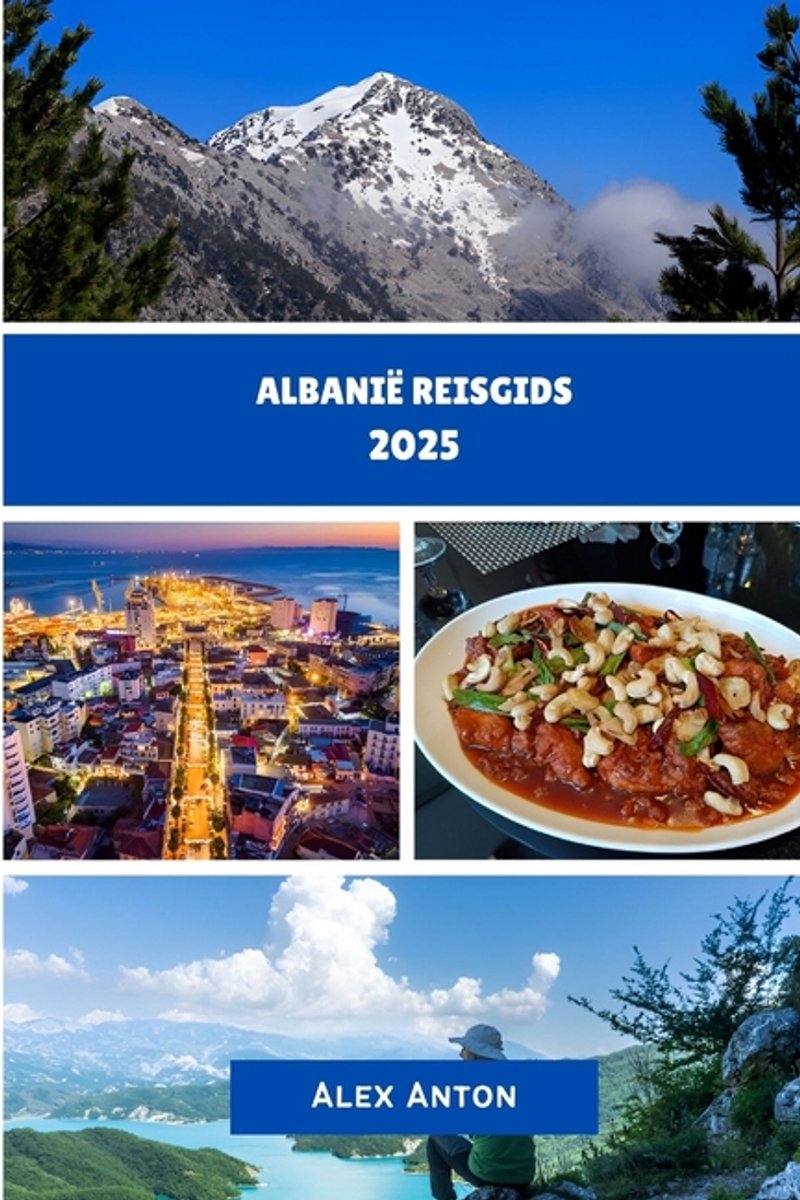 Omslag van ALBANIË Reisgids 2025
