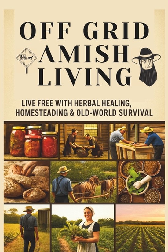 Off-Grid Amish Living- From Soil to Soul - cover