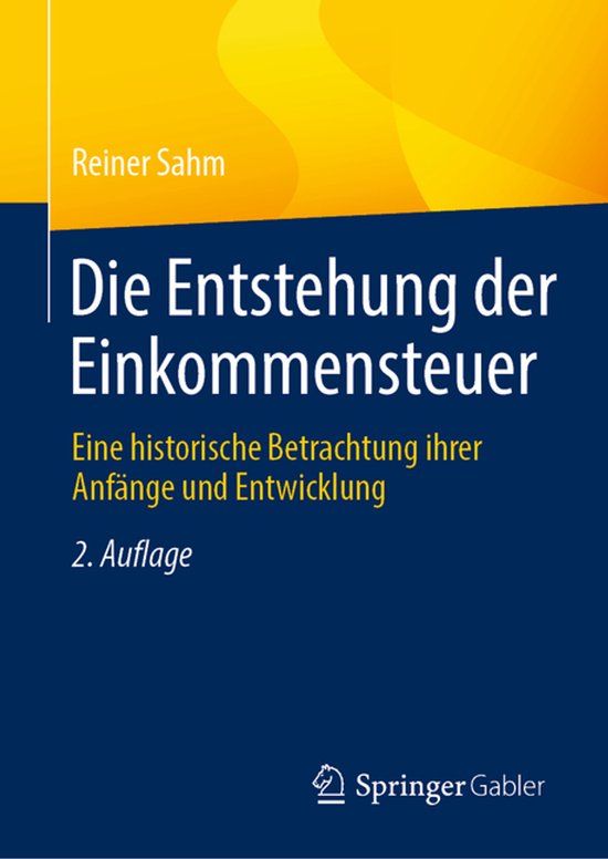Die Entstehung der Einkommensteuer - cover