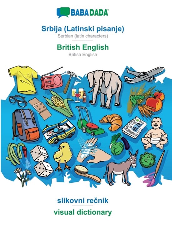 Srbija (Latinski pisanje) - British English, slikovni rečni ... - cover