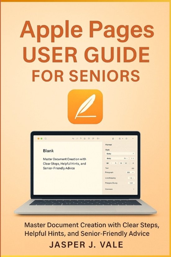Apple Pages User Guide for Seniors - cover