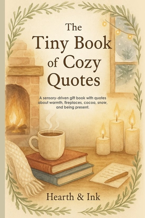 The Tiny Book of Cozy Quotes. A Small Gift Book of Hygge Quo ... - cover