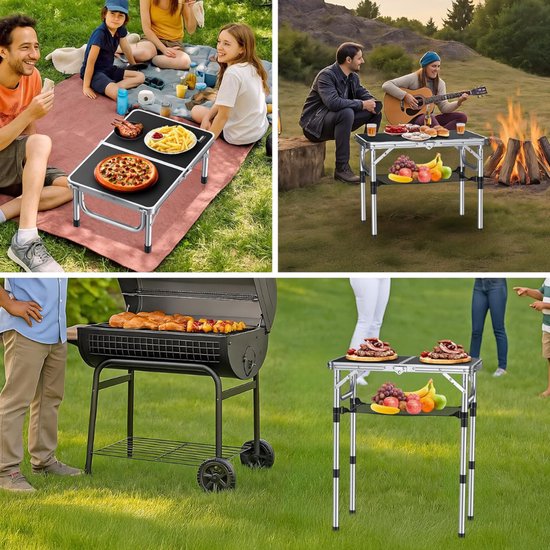 DailySupplies® Campingkeuken - Kampeerkast - Kampeerkeuken - Opvouwbaar - Inklapbaar - — afbeelding 2