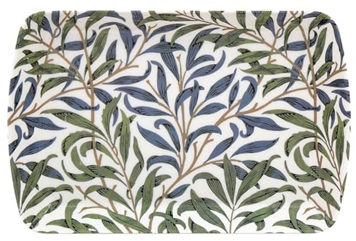 Kleine Melamine Dienblad Duurzaam Schotel Tak Natuur Blad Gebladerte
