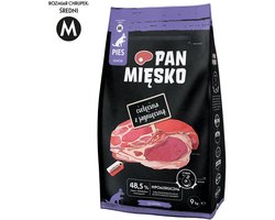 Pan Mięsko - Droogvoer voor Honden - Kalf & Lam - Senior - Brokken M - Graanvrij - Gezonde Gewrichten - Hoge Verteerbaarheid