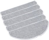 Vervangende Onderdelen - Dweilpads - 5 stuks - Geschikt voor Tapo RV20 Max Plus/Tapo RV20 Max/Tapo RV30 Max Plus/Tapo RV30 Max Robotstofzuiger - Accessoire