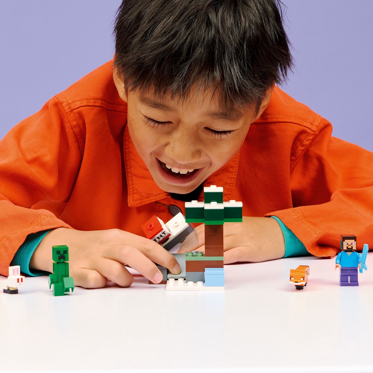 LEGO Minecraft Steve's Taiga-Avontuur Videogame Bouwpakket voor Kinderen - 21583 — afbeelding 19
