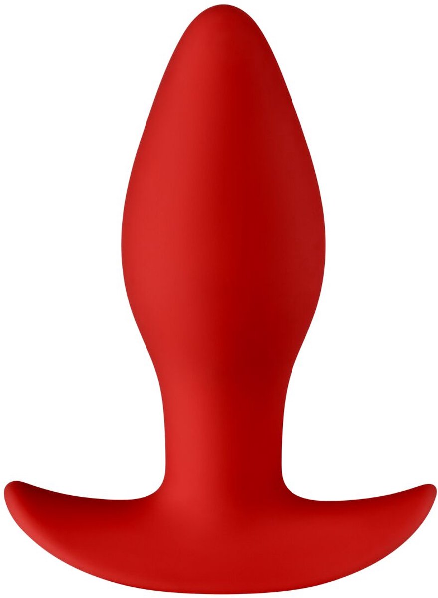 Forto F-36 T plug Anaalplug - Rood - 10.3 cm