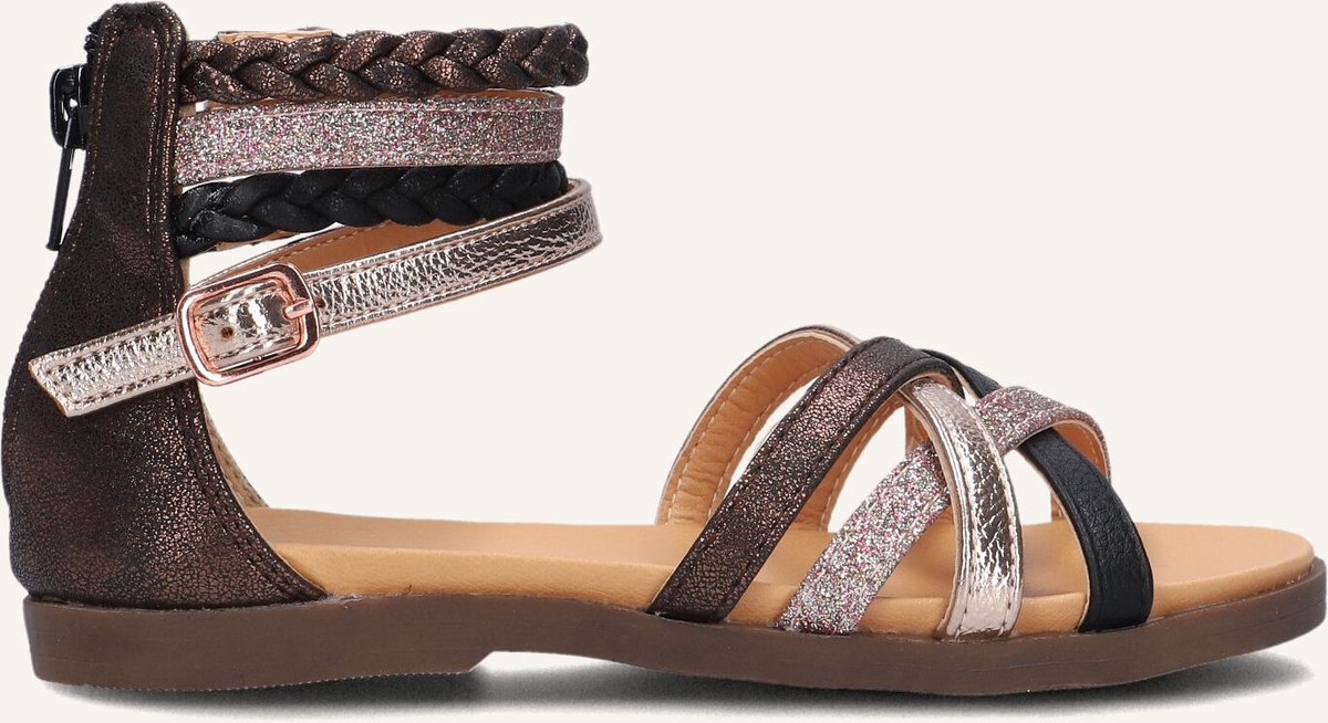 Omoda Pommelien Sandalen - Meisjes - Bruin - Maat 30
