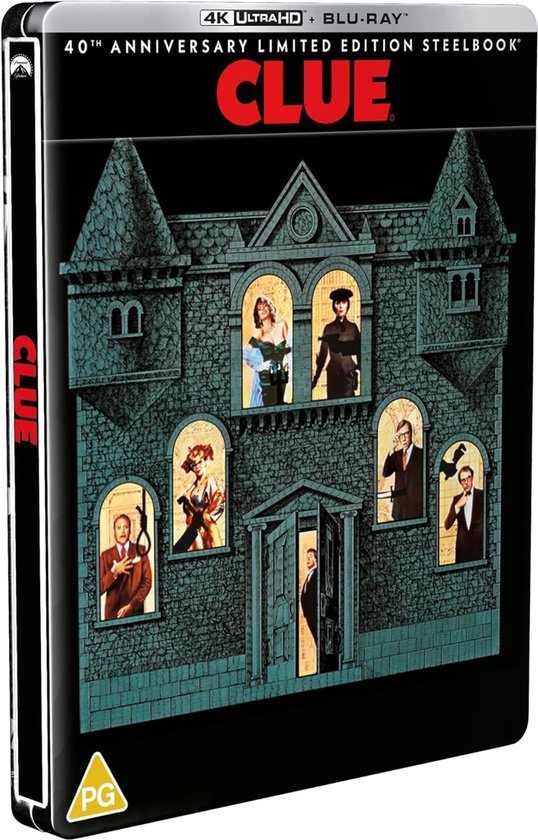 Clue - Steelbook - 4K Ultra HD + Blu-ray - Import