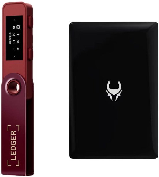Ledger Nano S Plus - Crimson Magenta + Cryptotag Loki Bundel
