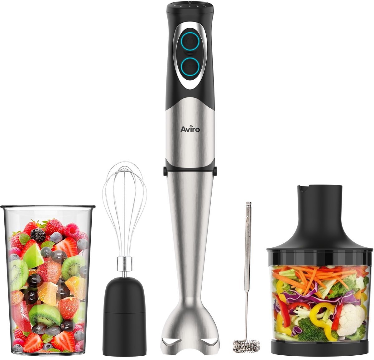 Aviro 6-in-1 Staafmixer Set