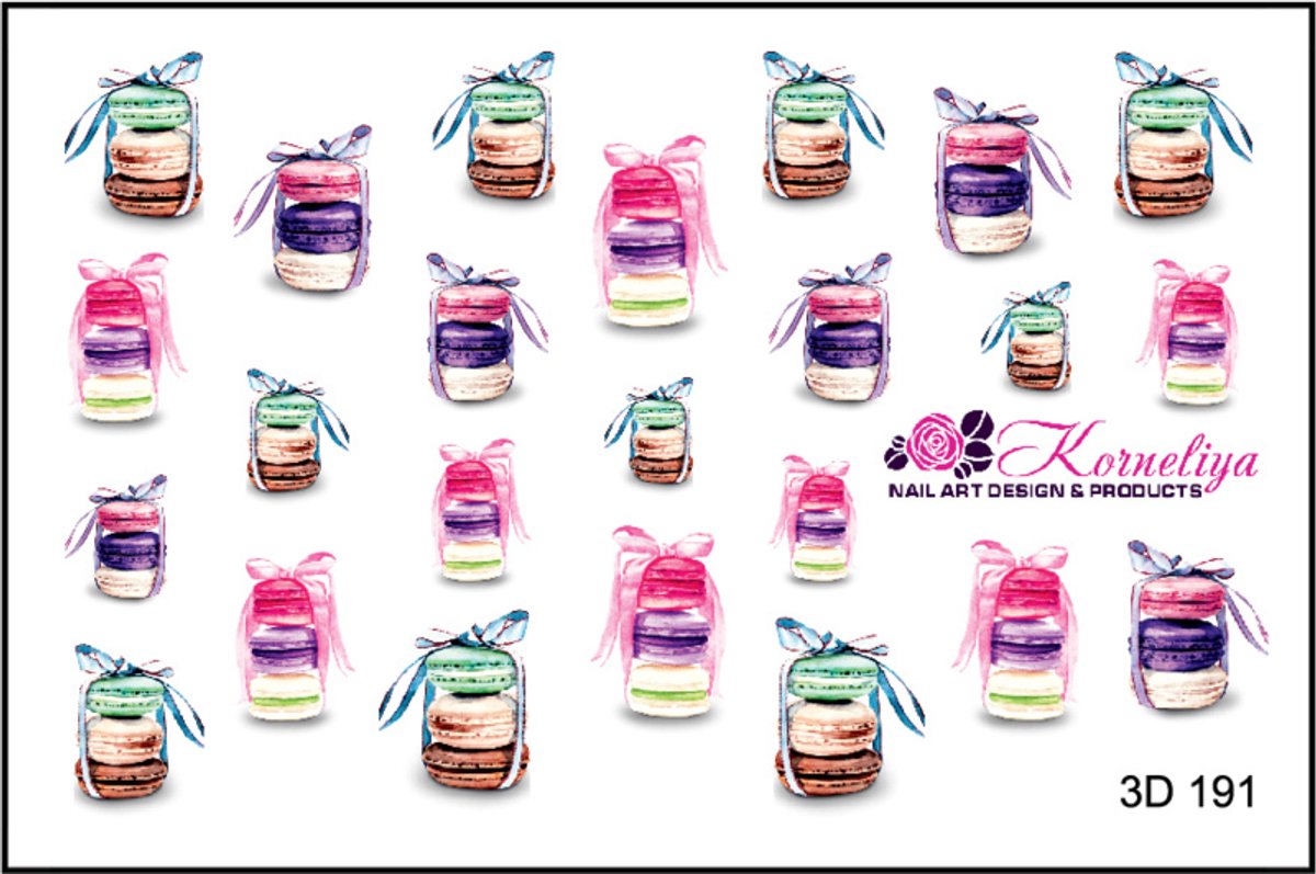 Korneliya 3D Waterdecal - 3D 191