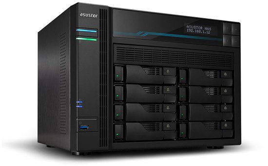 Asustor AS6508T NAS Tower Intel Atom® C3538 8 GB DDR4 ADM Zwart van Merkloos — afbeelding 4
