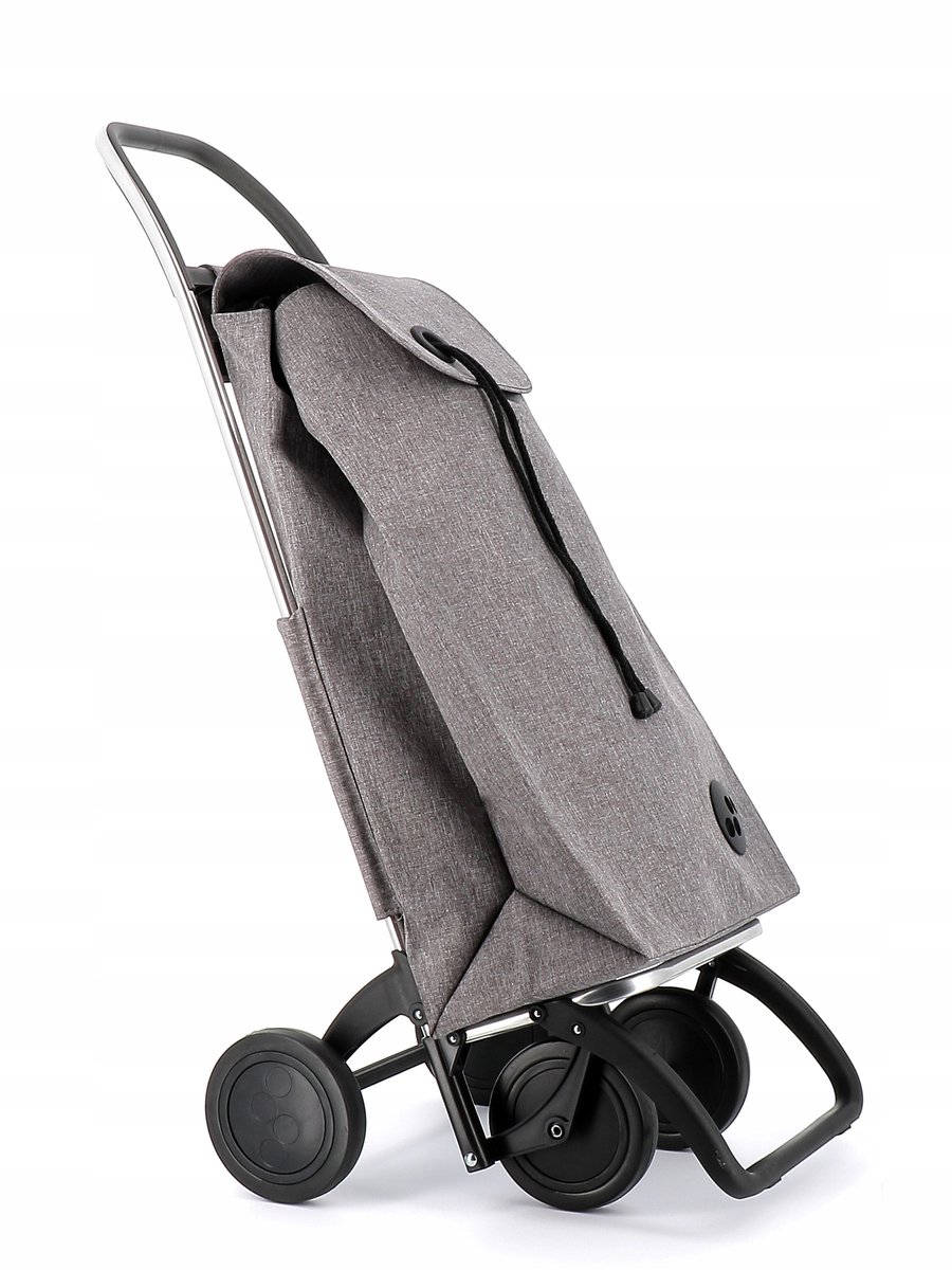 Rolser I-Max Tweed 4 Boodschappentrolley - 4 Wielen, 43L, Grijs
