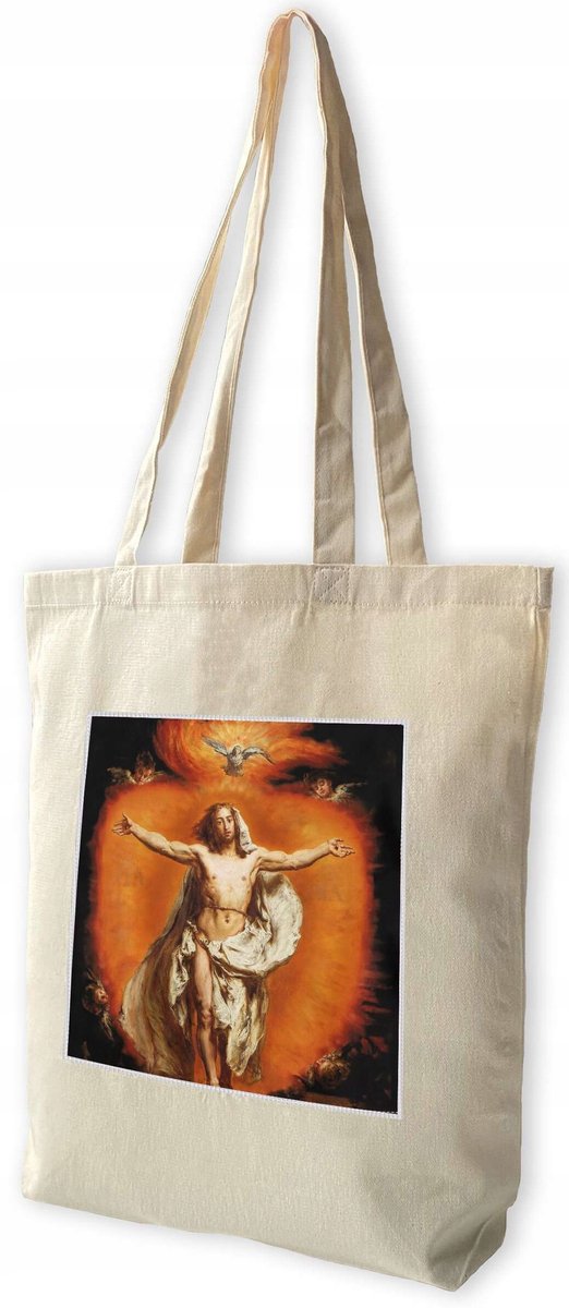 Shopper Tas met Jan Matejko 'Hemelvaart' Print - 38x41cm
