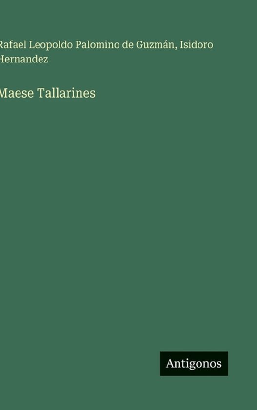 Maese Tallarines