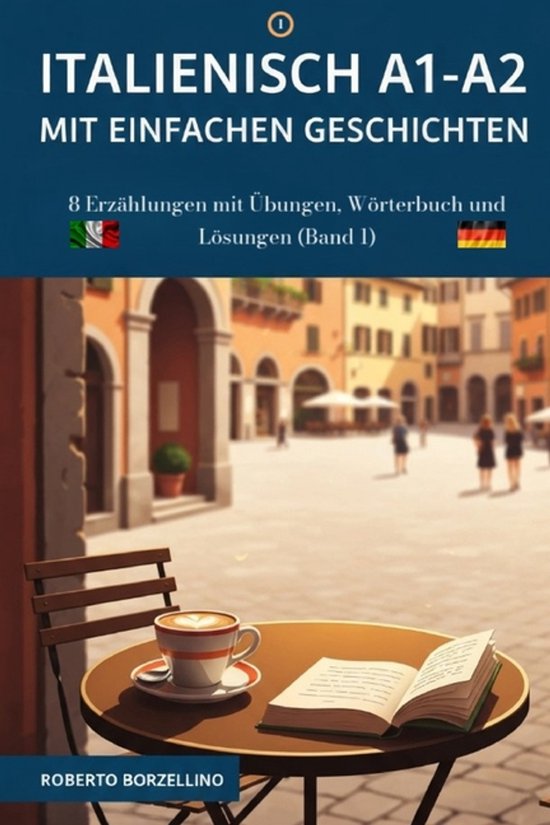 Italienisch A1-A2 mit einfachen Geschichten - cover