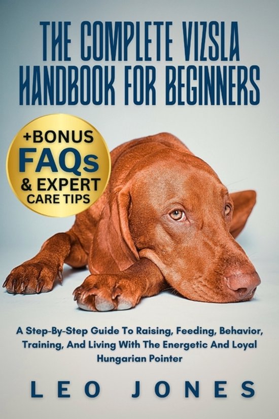 The Complete Vizsla Handbook for Beginners - cover