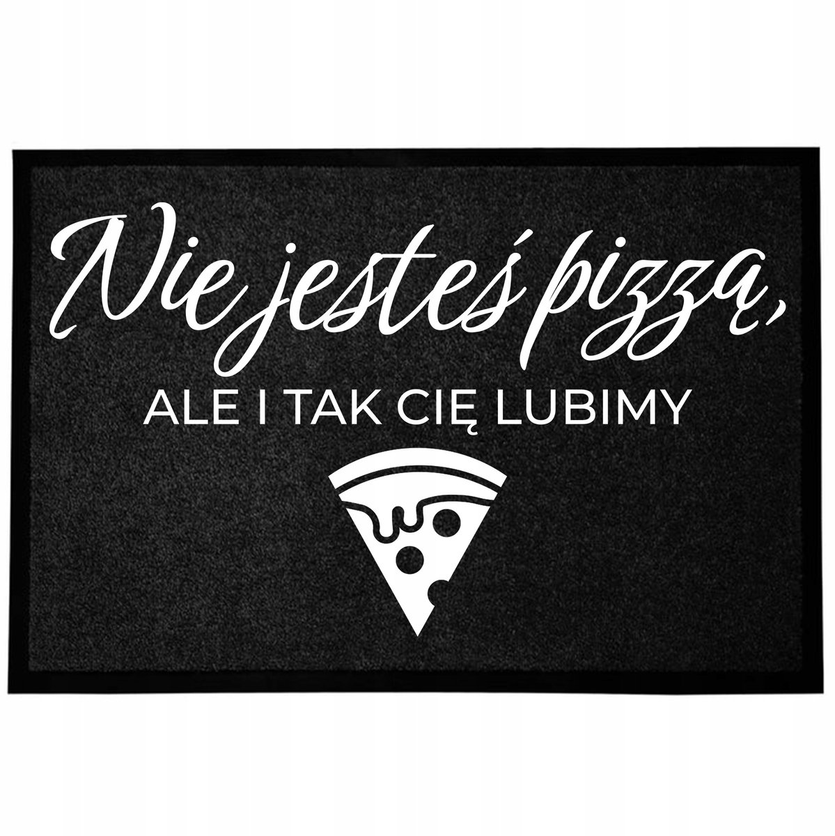 Funny Deurmat Zwart 40x60cm - Antislip & Sneldrogend