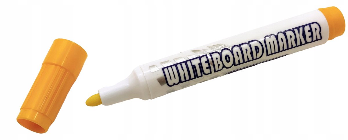 GRANIT Whiteboard Marker Geel - Droog Uitwisbaar voor Whiteboards