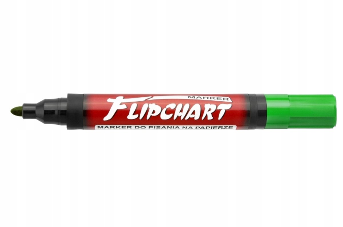 Kamet Flipchart Marker Groen, Sneldrogend, Ronde Punt