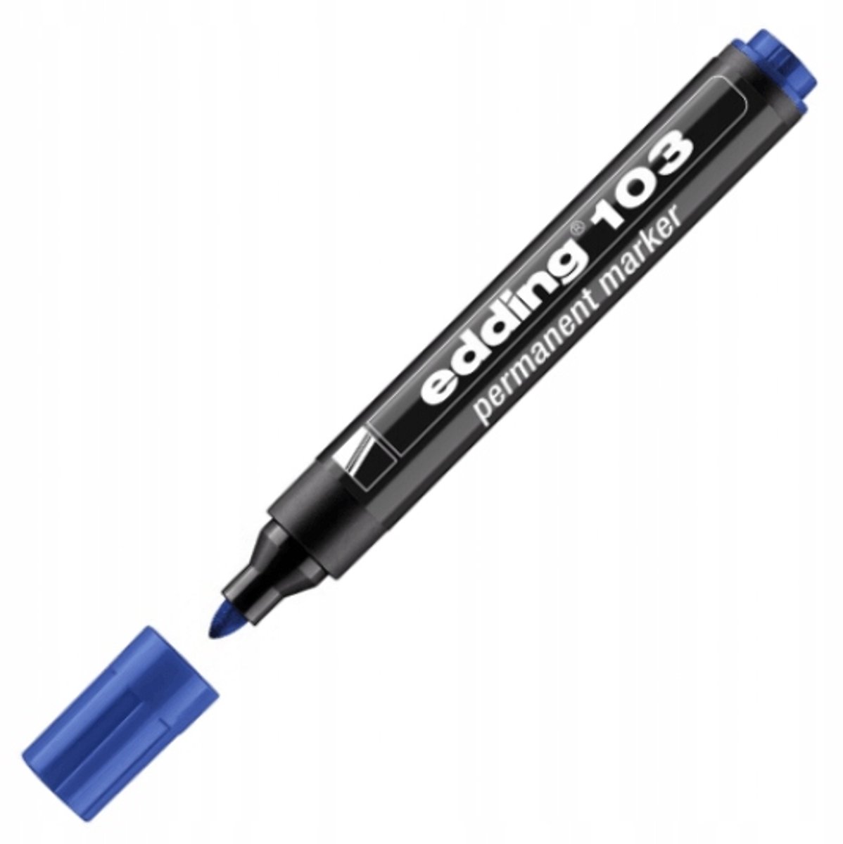 Edding E-103 Permanent Marker Blauw - 1.5-3mm Punt