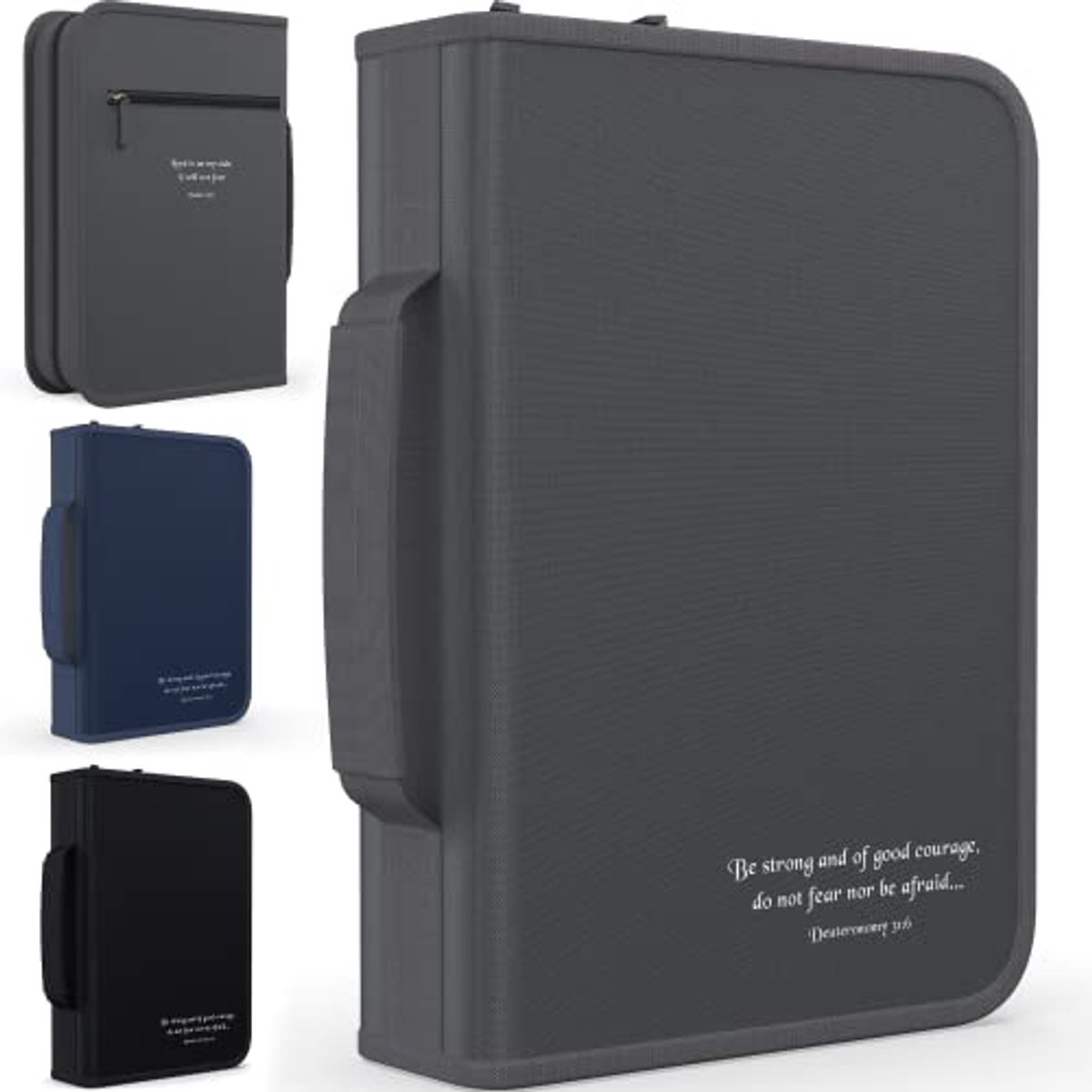 Grote Bijbelhoes met Zak voor Dames en Heren - Bescherming voor Boeken 17 x 25 x 4,9 cm