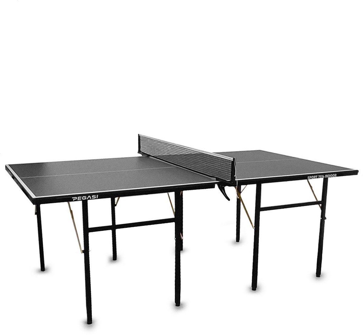 Pegasi - Tafeltennistafel 75% Midi Black Indoor