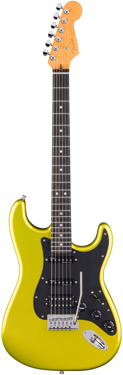 Fender American Ultra II Stratocaster HSS EB Solar Flare - ST-Style elektrische gitaar