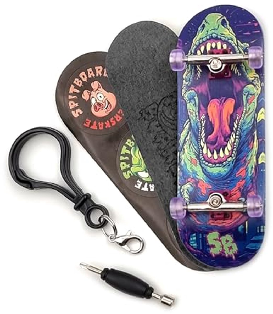 Complete vingerboardset 32 x 96 mm met unieke graphics en hoge prestaties