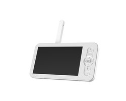 Arenti AINanny 4MP - Baby Monitor - Wifi Babyfoon met 5 inch scherm - Ultra HD 2K Resolutie - Met App - Slaapliedjes - Alexa & Google - Dual Band Wifi - Melding Bij Beweging En Geluid - Op Afstand Beweegbaar