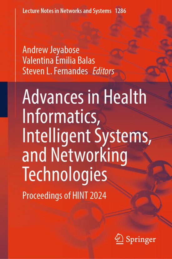 Lecture Notes in Networks and Systems1286- Advances in Healt ... - cover