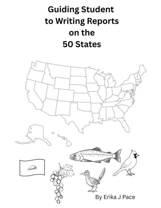 Guiding Student to Writing Reports on the 50 States - cover