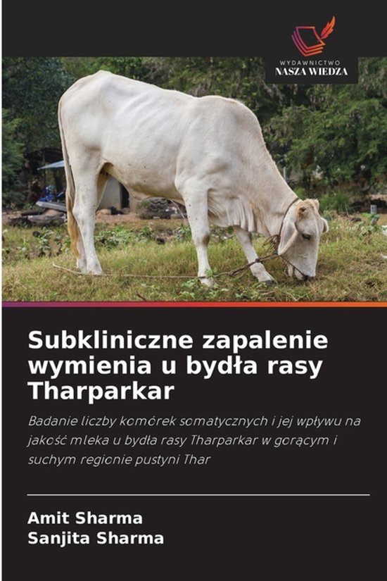 Subkliniczne zapalenie wymienia u bydla rasy Tharparkar - cover
