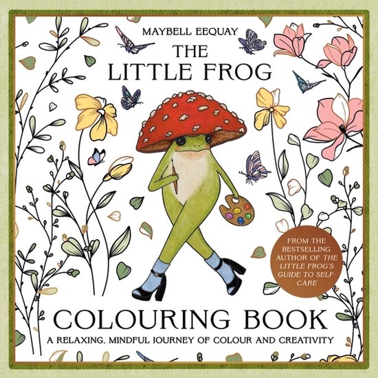 The Little Frog Colouring Book - cover