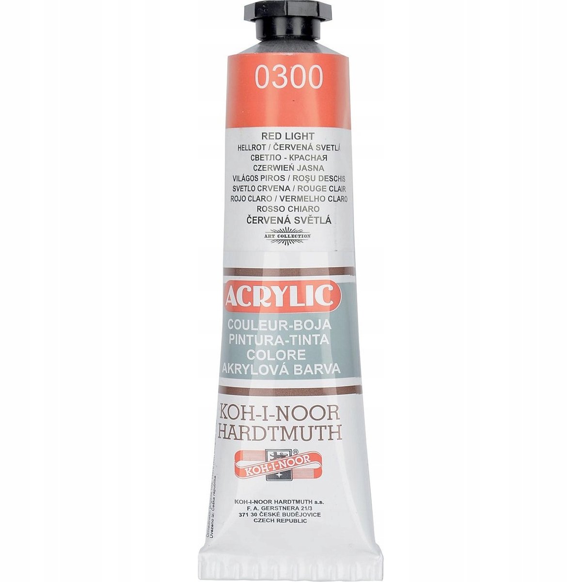 Koh-I-Noor Acrylverf 40ml - Levendig Rood