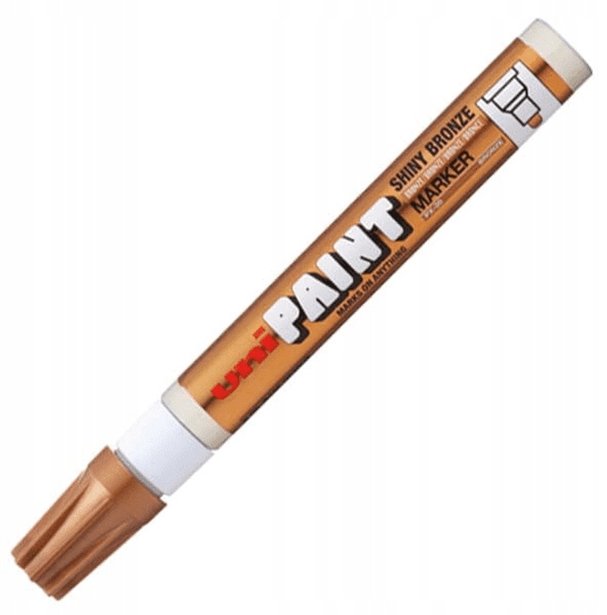 UNI PX-20 Oliebasis Marker - Glanzend Bruin