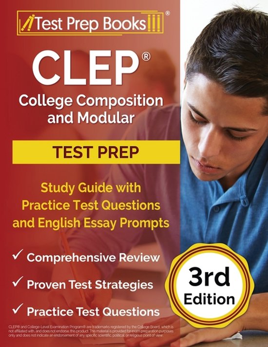 CLEP College Composition and Modular Study Guide with Practi ... - cover