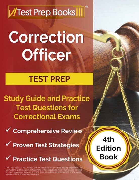 Correction Officer Study Guide and Practice Test Questions f ... - cover