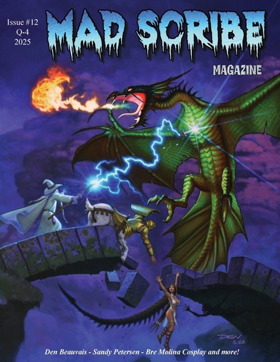 Mad Scribe Magazine Issue #12 - cover