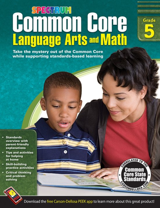 Common Core Language Arts and Math - cover