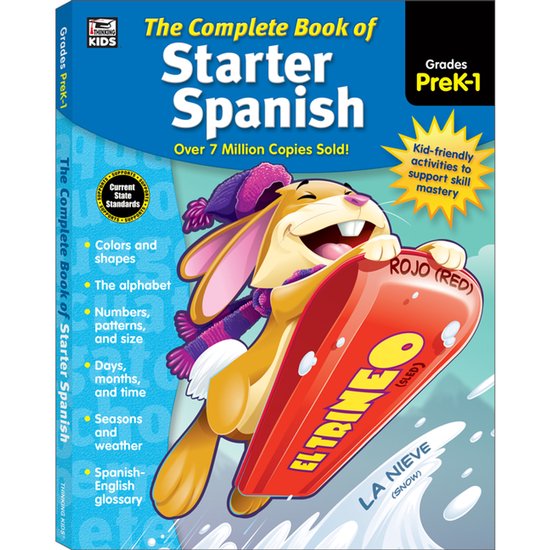 The Complete Book of Starter Spanish - cover