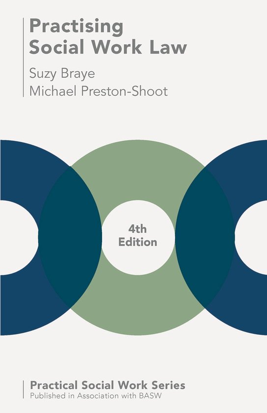 Practical Social Work Series - Practising Social Work Law - cover