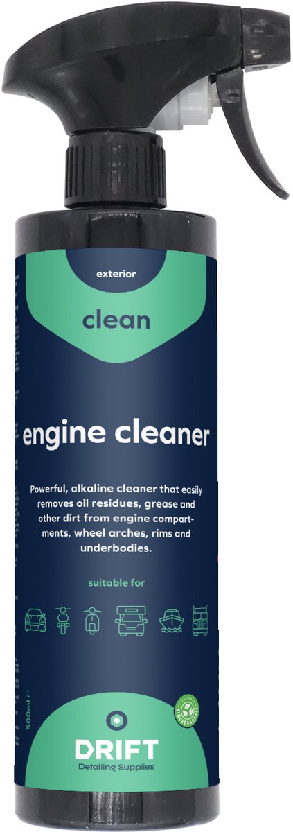 Motorreiniger - Engine Cleaner - Motorruimtereiniger - Vetverwijderaar - Voor Auto & Motor - 500 ML