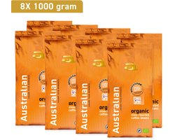 Australian Feel Good koffiebonen - 1000 gram - 8 zakken - BIO/RFA