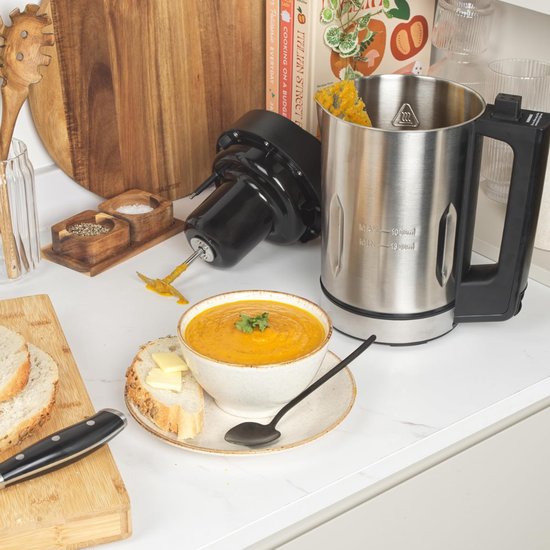MMP® Soepmaker - Soepmakers - Soupmaker - Zilver - ‎24cm x 17cm x 29cm van Merkloos — afbeelding 3