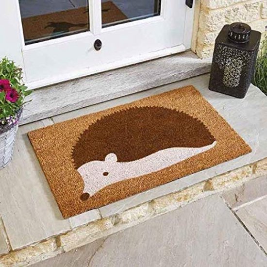 Relaxdays Deurmat Schelpen - Kokos - 40 x 60 cm - Antislip - Binnen & Buiten | DEURMAT | Wij