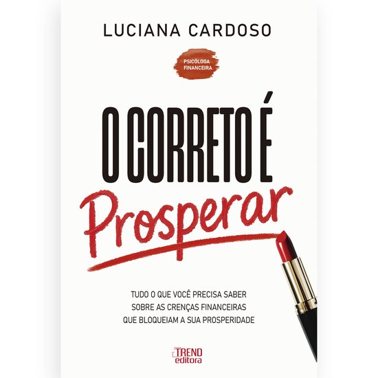 O correto é prosperar - cover